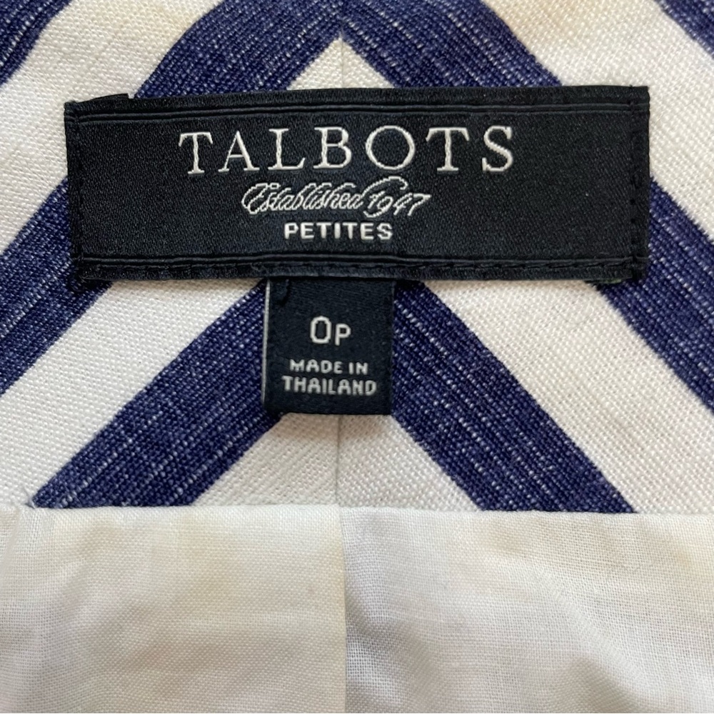 Talbots jacket size 0P - Picture 4 of 7